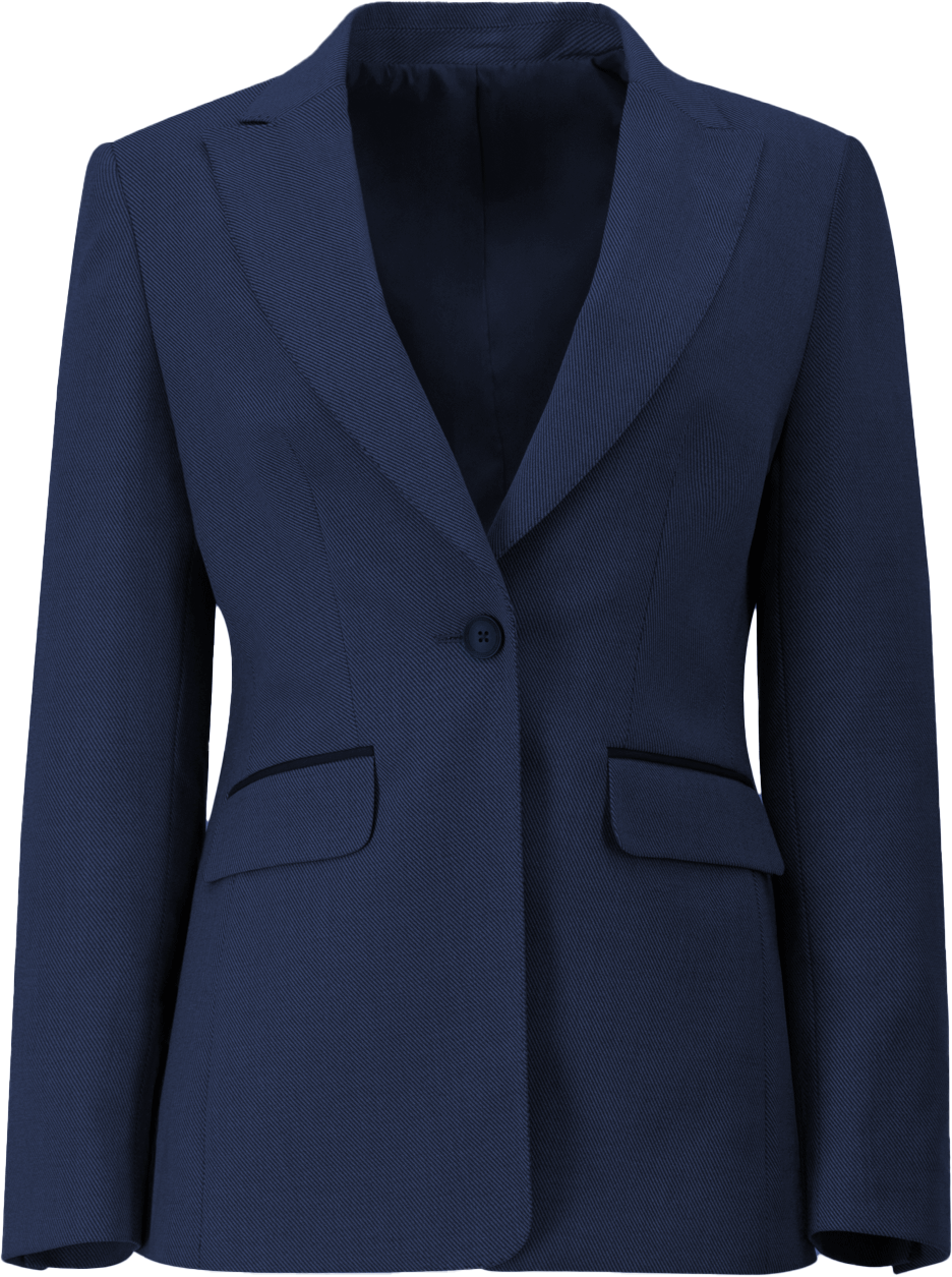 Saco azul cobalto